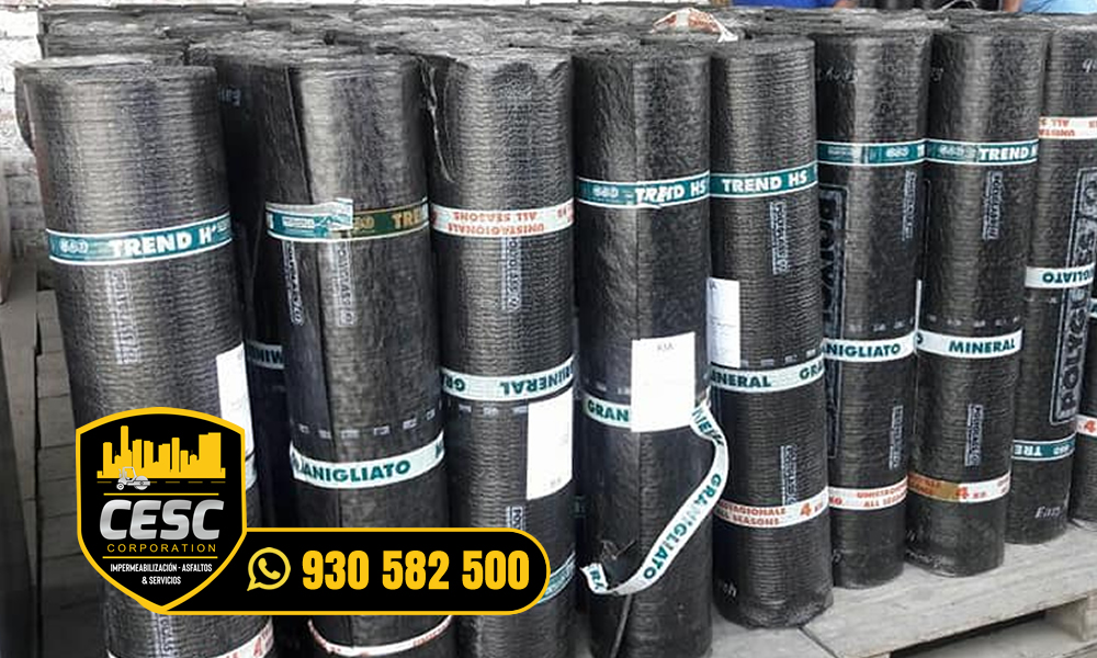 venta de manto asfaltico aluminizado